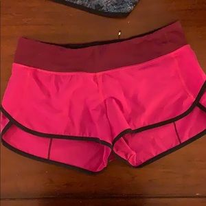 Lululemon Speed shorts